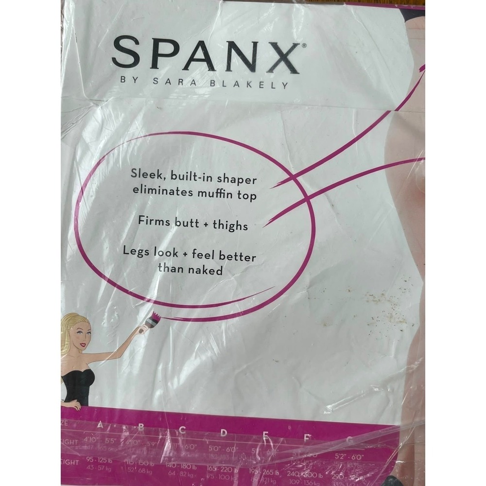 Spanx Super-High Sheers High-Waist Tights Bisque Beige Size C